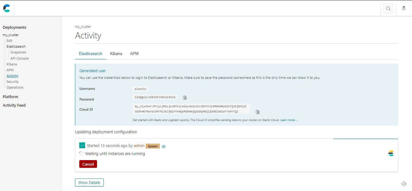 ECE 部署活動與密碼提示