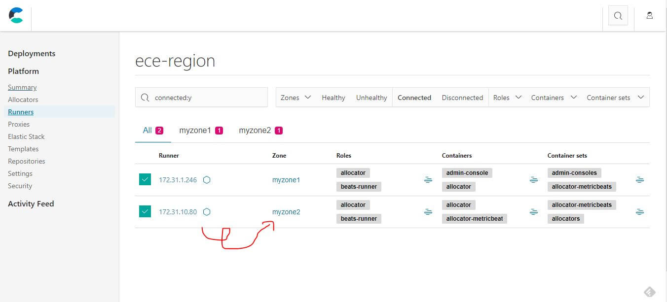 ECE HA 部署：Cloud UI Runner 角色配置