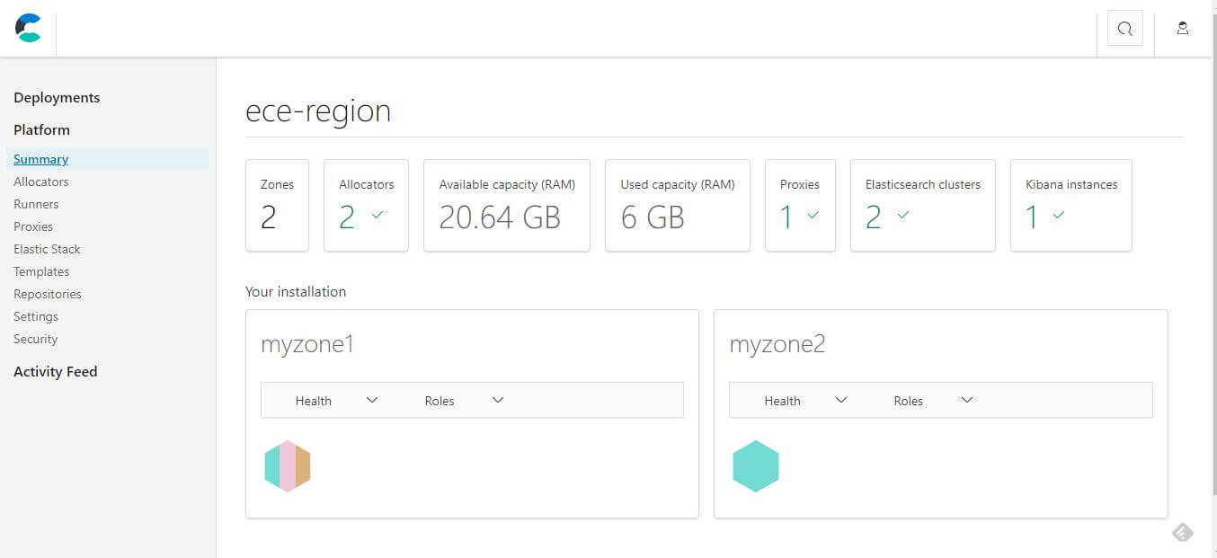 ECE HA 部署：第二台可用區域節點