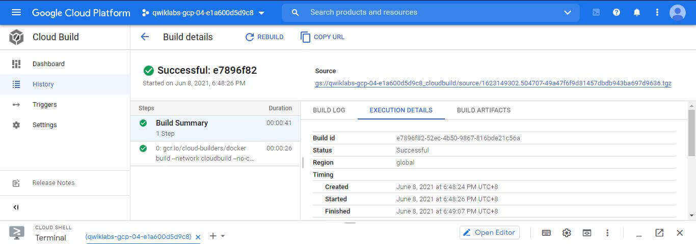 CloudRunExecutionDetails